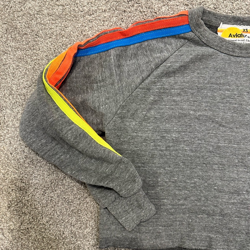 Aviator Nation Crop Crewneck Sweatshirt - Picture 5 of 5
